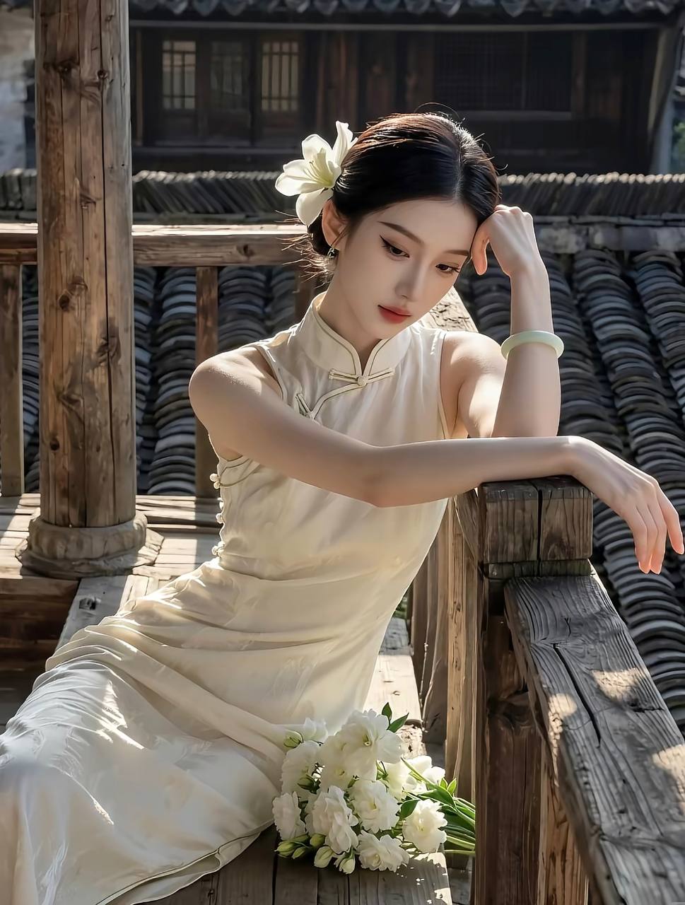 落潮折柳